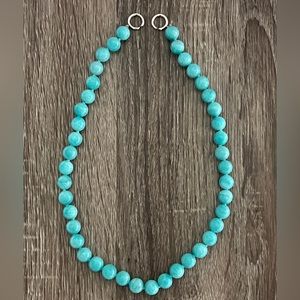 Paloma Picasso‎ Amazonite bead necklace